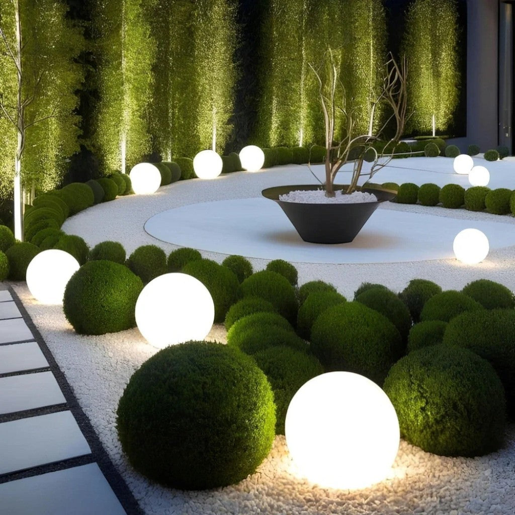 Waterproof Spherical Garden Light