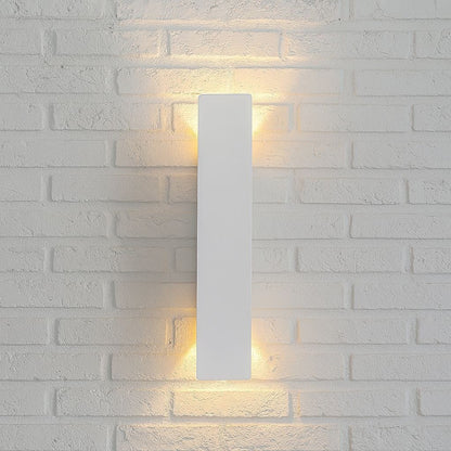 White Up Down LED Outdoor Wall Light with Weatherproof Protection Boldenn