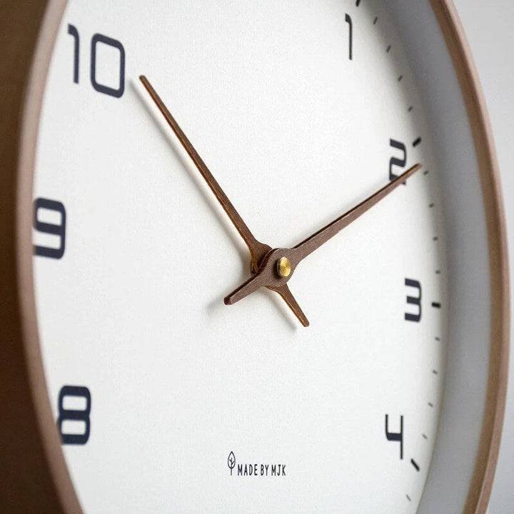 Minimalist Nordic Wooden Wall Clock