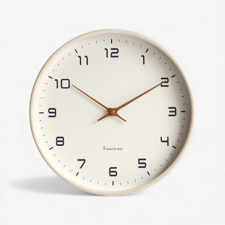 Minimalist Nordic Wooden Wall Clock